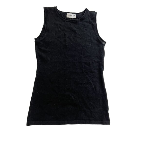 ALL MY LOVE Maddie Top in Onyx - Picture 1 of 4
